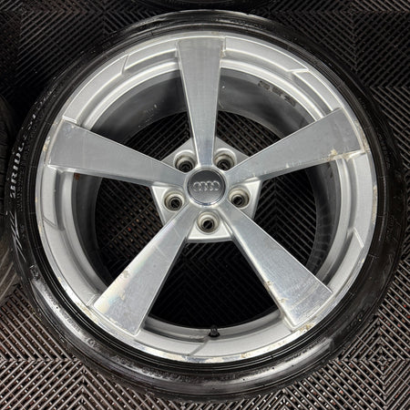 19'' GENUINE AUDI TT S LINE MK3 MK2 TTS ALLOY WHEELS ALLOYS TYRES 8S0601025AQ