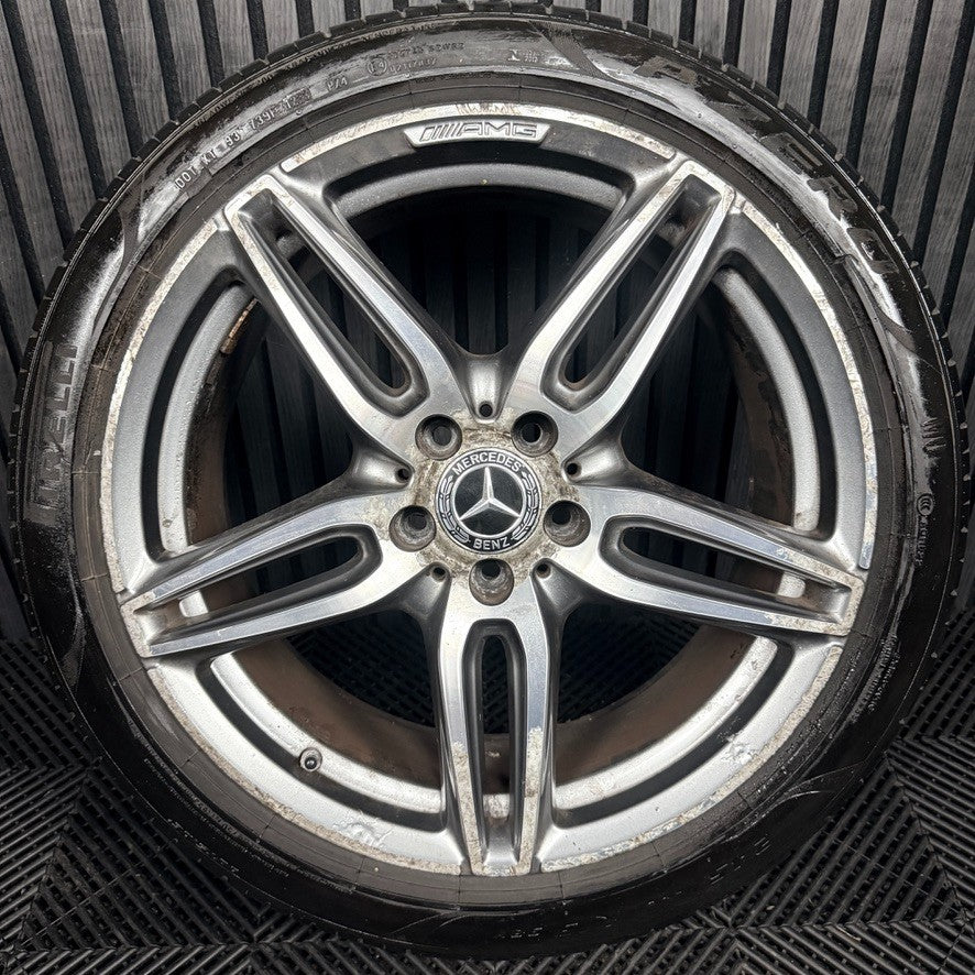 1X 19'' Mercedes AMG E Class Grey Alloy Wheel Front W213 A2134012000 Genuine
