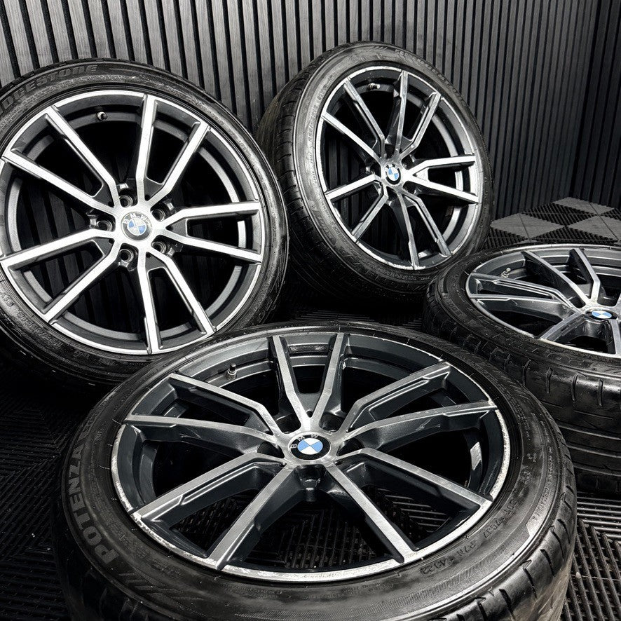 18'' BMW 3 4 Series 780 M G20 G21 G22 Sport Alloy Wheels Tyres Genuine 6883522