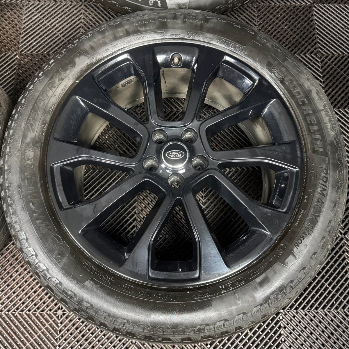 21'' GENUINE RANGE ROVER BLACK SPORT VOGUE WHEELS TYRES ALLOYS L461 N9X2-CB SS