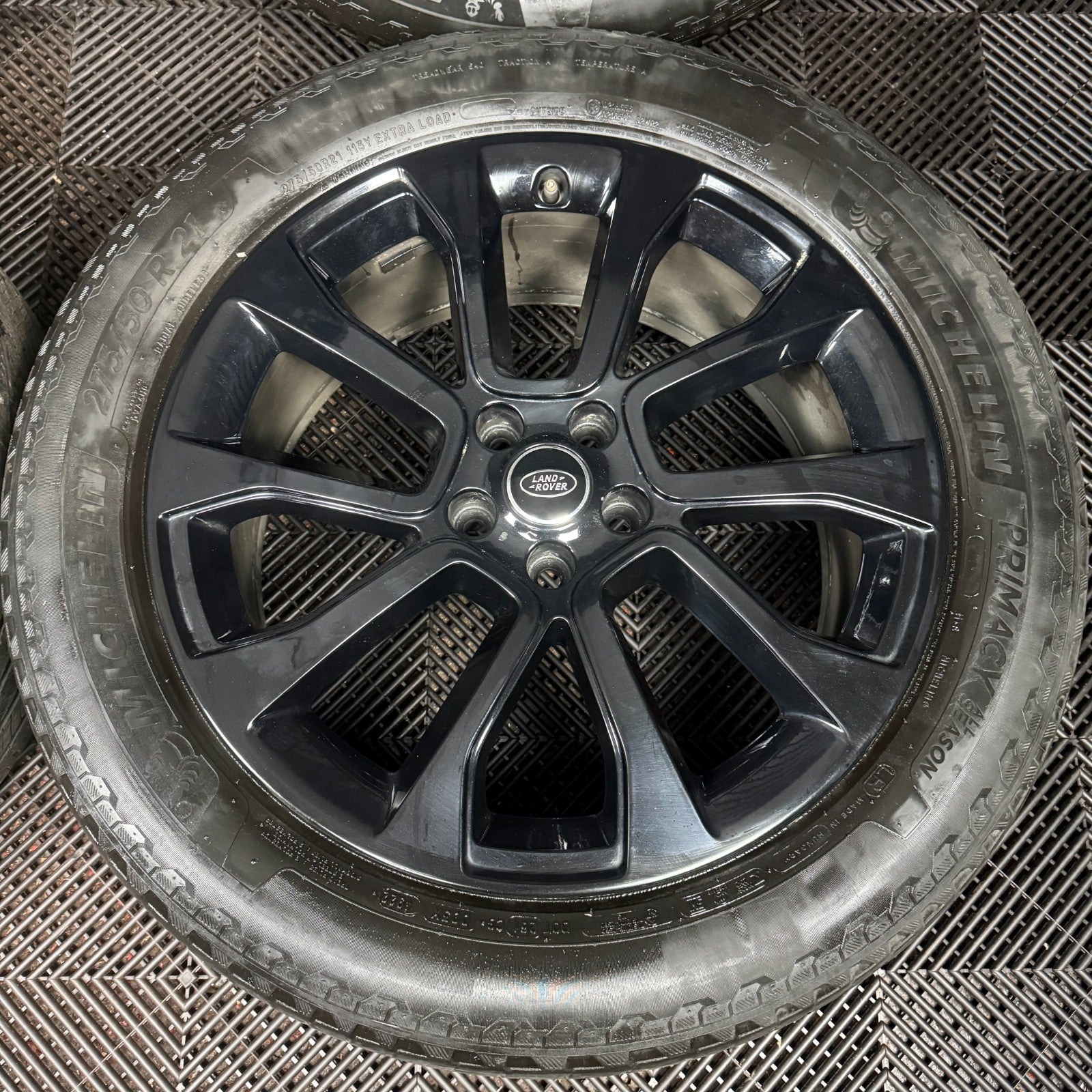 21'' GENUINE RANGE ROVER BLACK SPORT VOGUE WHEELS TYRES ALLOYS L461 N9X2-CB SS