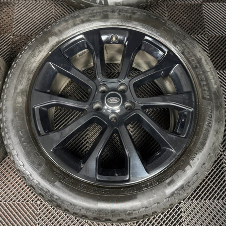 21'' GENUINE RANGE ROVER BLACK SPORT VOGUE WHEELS TYRES ALLOYS L461 N9X2-CB SS