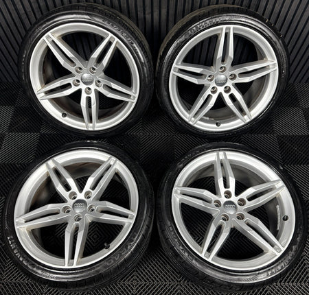 19'' Audi A5 S Line Star Alloy Wheels Alloys Tyres 8W0601025AM Genuine