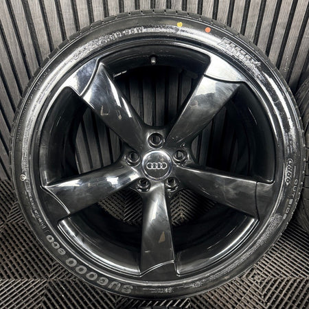 19'' Audi A4 S Line Black Edition B8 B9 Rotor Wheels Alloys 8K0601025CN Genuine