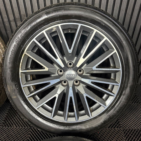 19'' GENUINE AUDI Q3 S LINE MULTISPOKE DC ALLOY WHEELS TYRE ALLOYS 83A601025L