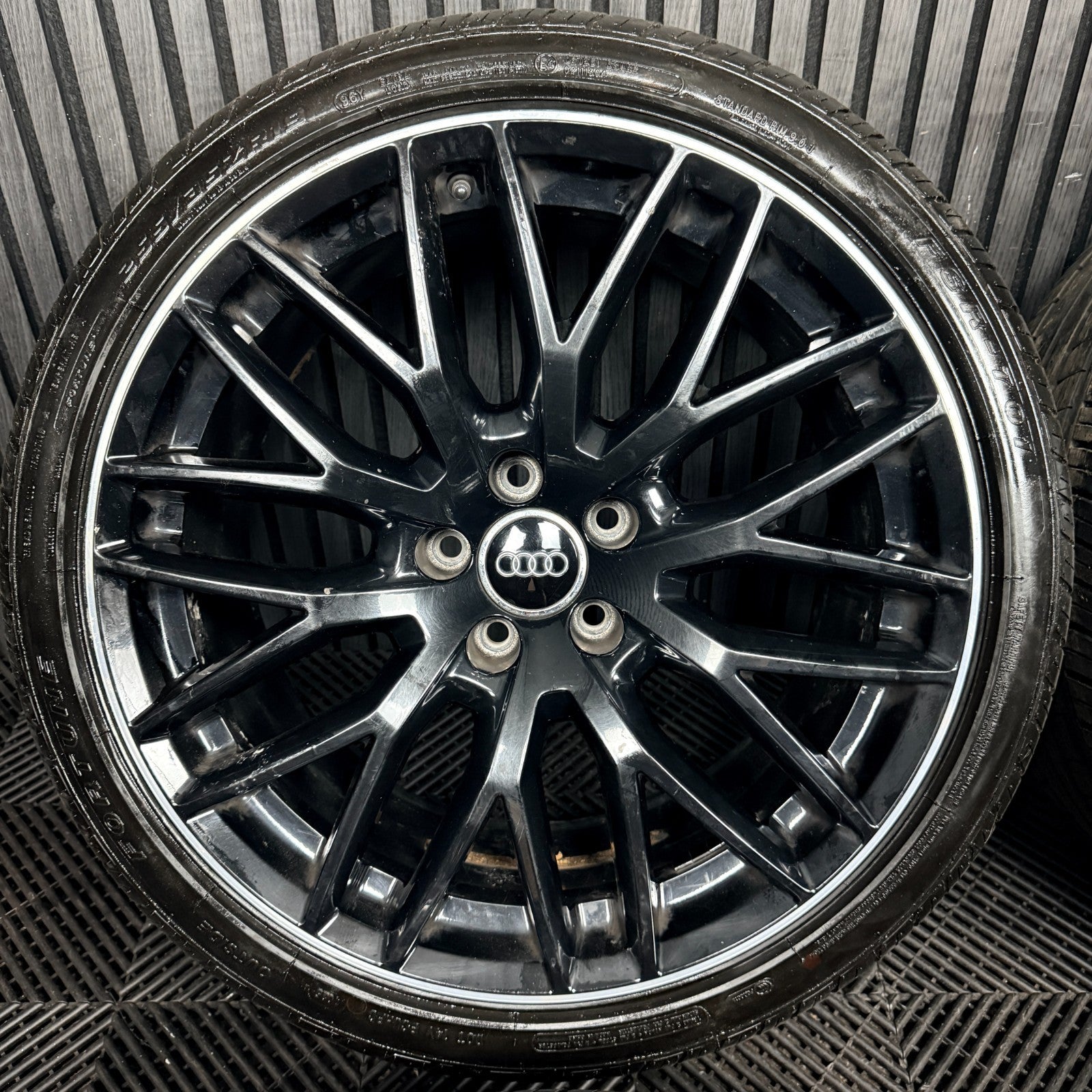 19'' Audi A5 S Line S5 Black Editions Wheel Alloys Tyres 8T0601025DL Genuine