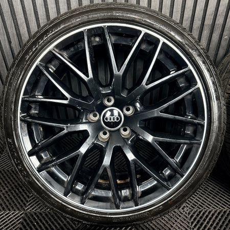 19'' Audi A5 S Line S5 Black Editions Wheel Alloys Tyres 8T0601025DL Genuine