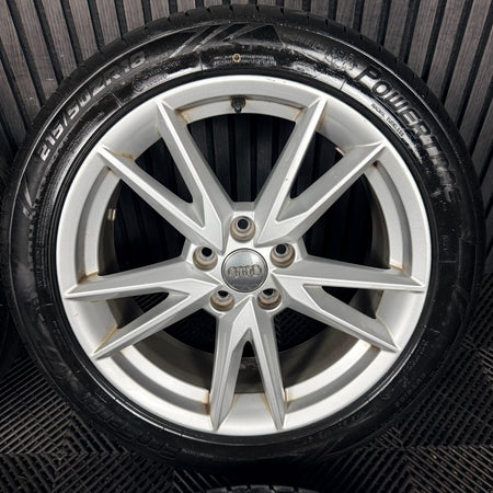 18'' Audi Q2 S Line Alloy Wheels Tyres Alloys 81A601025F Genuine