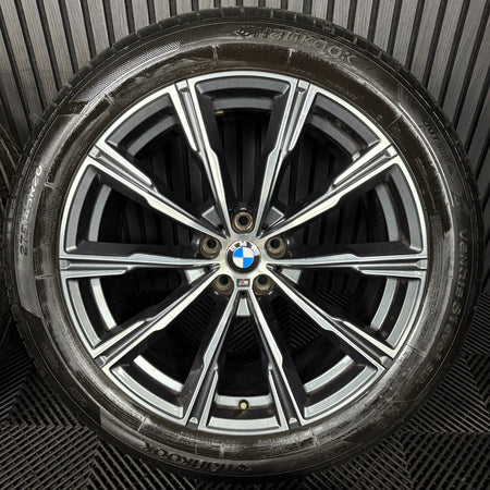 20'' GENUINE BMW X5 X6 G05 G06 740M SPORT ALLOYS WHEELS ALLOYS TYRES