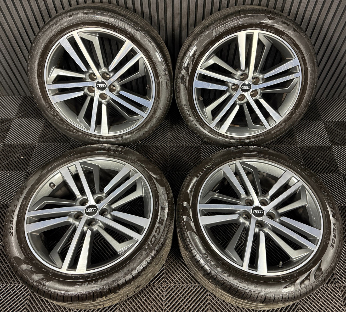 20'' GENUINE AUDI Q5 5 TRIPLE SPOKE SQ5 S LINE WHEELS TYRES ALLOYS 80A601025F