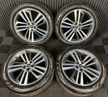 20'' GENUINE AUDI Q5 5 TRIPLE SPOKE SQ5 S LINE WHEELS TYRES ALLOYS 80A601025F