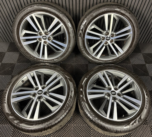 20'' GENUINE AUDI Q5 5 TRIPLE SPOKE SQ5 S LINE WHEELS TYRES ALLOYS 80A601025F