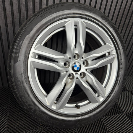 1X 18'' GENUINE BMW X1 570 F48 X2 F39 M SPORT ALLOY WHEEL TYRE 7850456 7.5J ET51