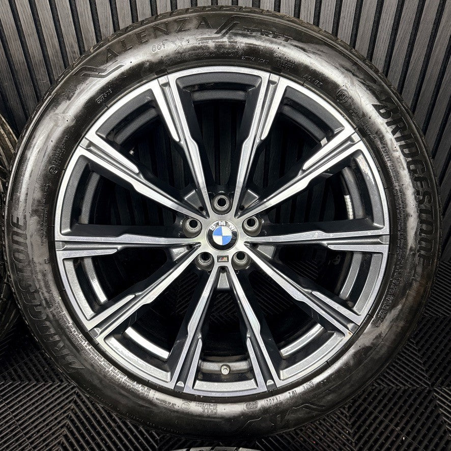 20'' BMW X5 X6 G05 G06 740M Sport Alloys Wheels Alloys Tyres Genuine