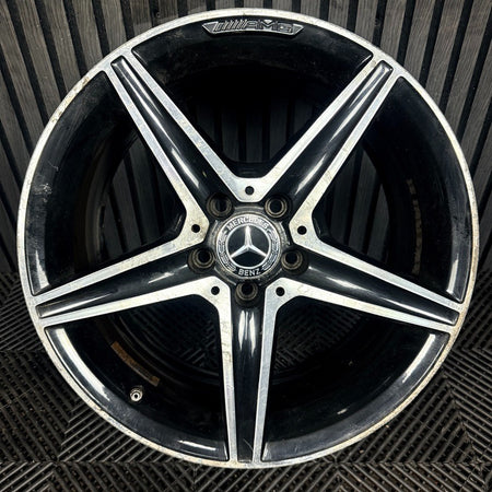 1X 18'' Mercedes AMG C Class Sport Alloy Wheel W205 Rear A2054011200 Genuine