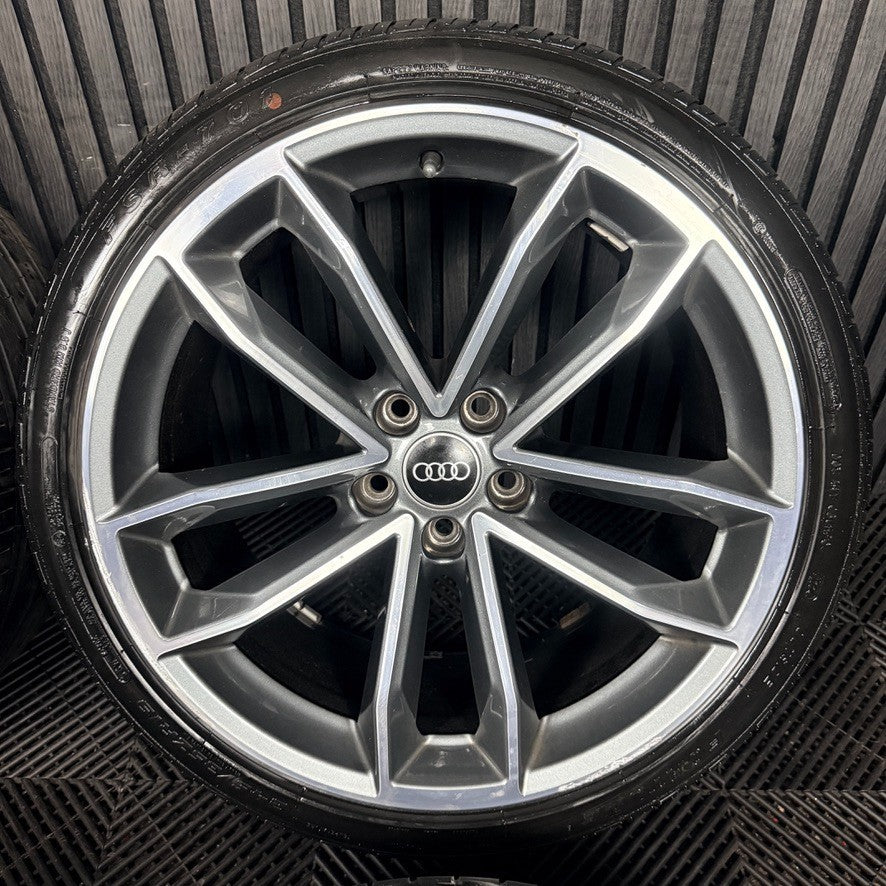 19'' Audi A5 S Line S5 Alloy Wheels Alloys Tyres 8W0601025DF Genuine