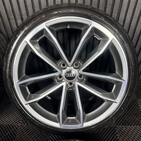 19'' Audi A5 S Line S5 Alloy Wheels Alloys Tyres 8W0601025DF Genuine
