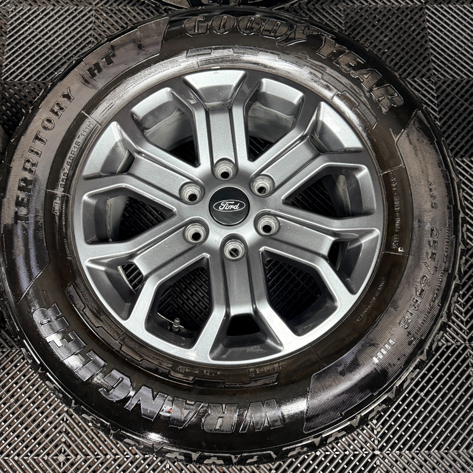 18'' Ford Ranger Grey Wildtrak Alloy Wheels Tyres Alloys Genuine N1WC-1007-E1B