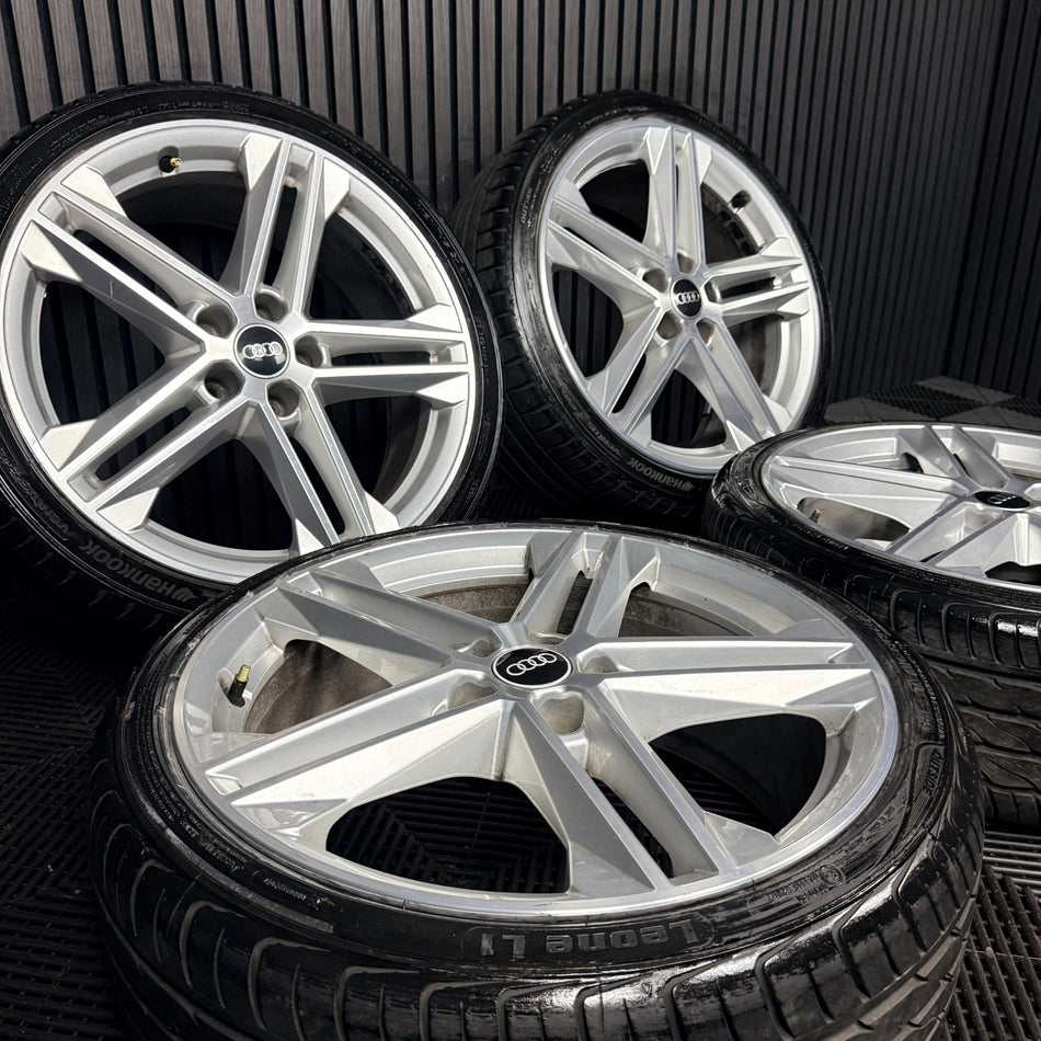 19'' Audi A3 A4 S Line Wheels Alloys Tyres 80A601025G Genuine