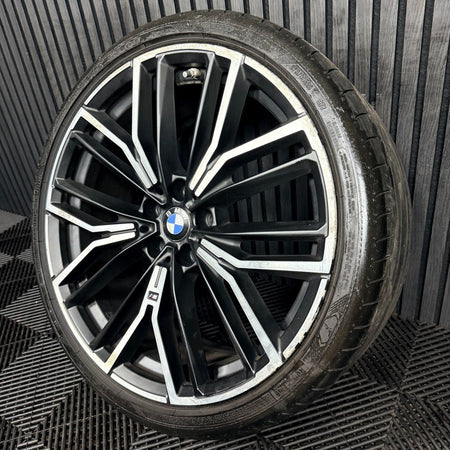 1X 20'' BMW 5 Series 846 M G30 G31 Sport Alloy Wheel Rear 8747237 Genuine