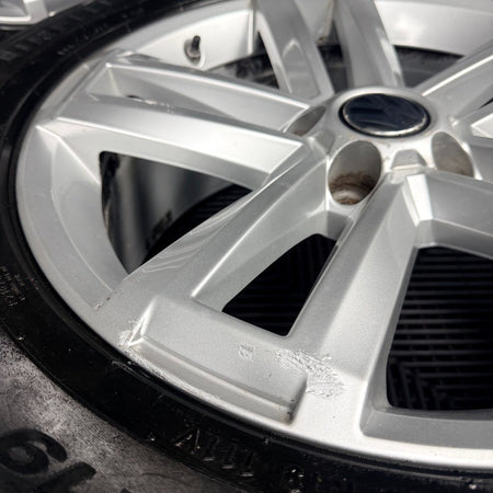 19" VW Amarok Cantera Silver Alloy Wheels Tyres Alloys 2H0601025AD Genuine