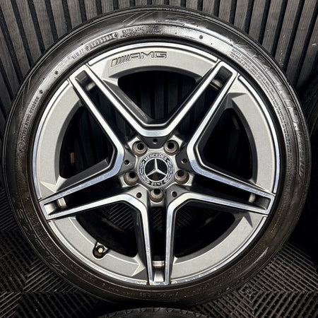 18'' Mercedes Amg A Class Cla B Alloy Wheels Tyres Alloys W177 Genuine
