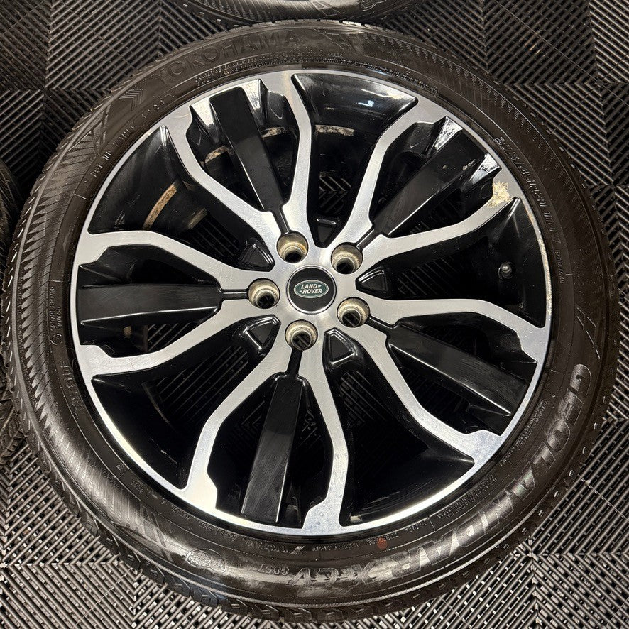 21" GENUINE RANGE ROVER SPORT LAND DISCOVERY WHEELS TYRES ALLOYS 5007 DK521007FA