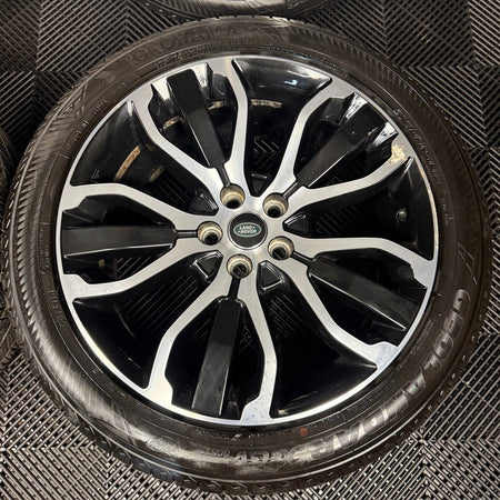 21" GENUINE RANGE ROVER SPORT LAND DISCOVERY WHEELS TYRES ALLOYS 5007 DK521007FA