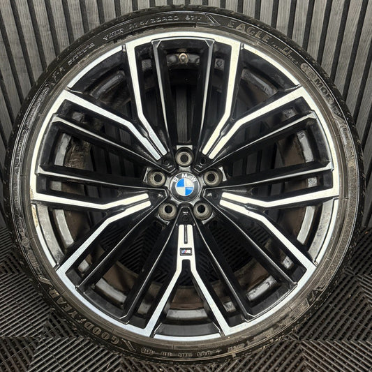 1X 20'' GENUINE BMW 5 SERIES 846 M G30 G31 SPORT ALLOY WHEEL REAR 8747237