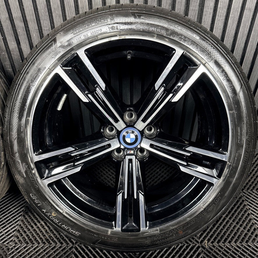 18'' BMW 3 Series Black 848 M 4 Sport G20 G21 G22 G23 G26 Alloy Wheels Genuine