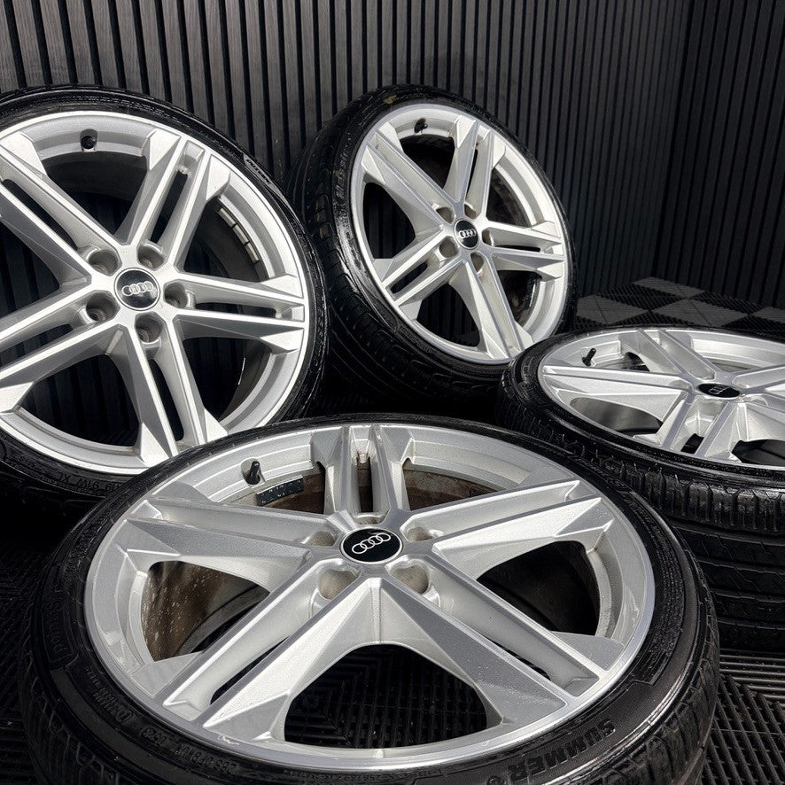 19'' Audi A3 A4 S Line Wheels Alloys Tyres 80A601025G Genuine