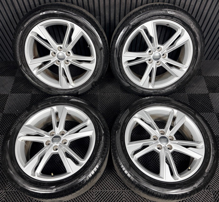 19'' Audi Q3 S Line 5 Double Spoke Alloy Wheels Tyre Alloys 83A601025M Genuine