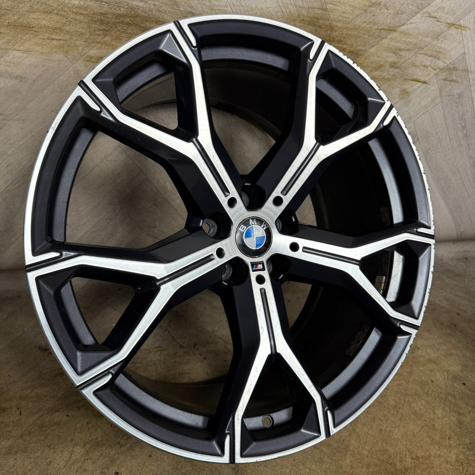 1X 21'' GENUINE BMW X5 X6 741 M SPORT 4 G05 G06 ALLOY WHEEL 8071999 REAR