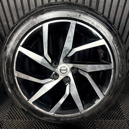 18'' Volvo S60 V60 Y Spoke Black DC Wheels Tyres Alloys 5X108 31471311 Genuine
