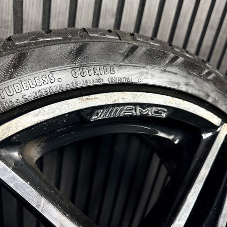 1X 18'' Mercedes AMG A Class CLA Black W176 Alloy Wheel Tyre A1764010700 Genuine