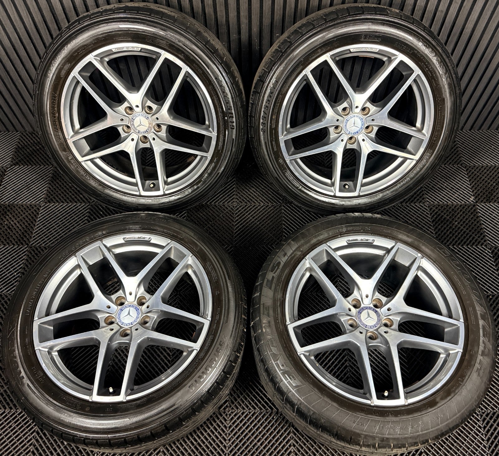 19'' Mercedes AMG GLC Coupe Sport Alloy Wheels Tyres A2534011800 Genuine