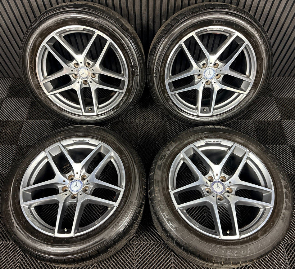 19'' Mercedes AMG GLC Coupe Sport Alloy Wheels Tyres A2534011800 Genuine