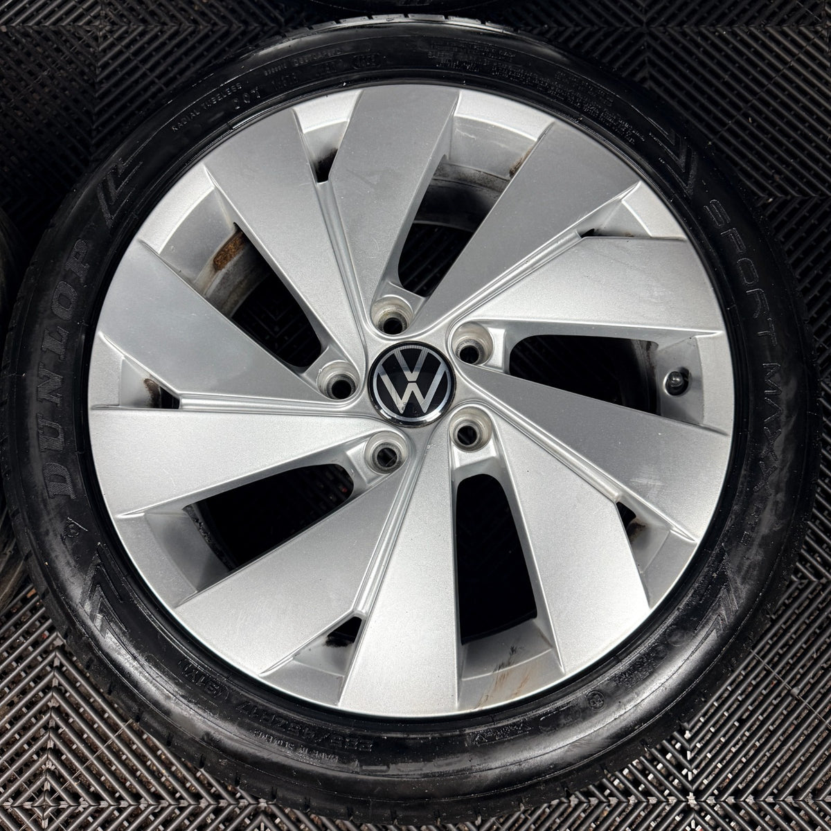 17'' VW Golf Belmont MK8 MK7 MK6 Alloy Wheels Tyres Alloys 5H0601025C Genuine