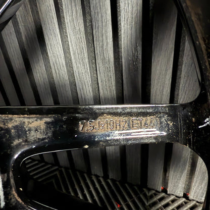 1X 19" GENUINE AMG MERCEDES C CLASS BLACK ALLOY WHEEL W205 FRONT A2054012200