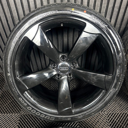 19'' Audi A4 S Line Black Edition B8 B9 Rotor Wheels Alloys 8K0601025CN Genuine