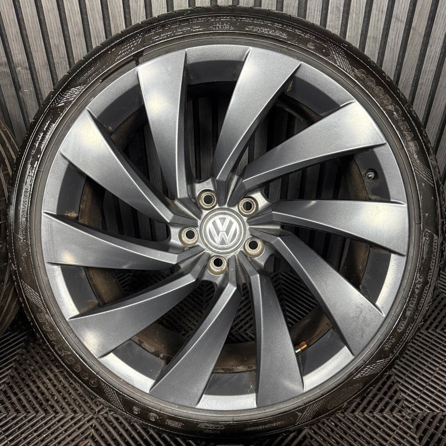 20'' Vw Arteon Rosario Grey R Line Wheels Tyres Alloys 3G8601025D Genuine