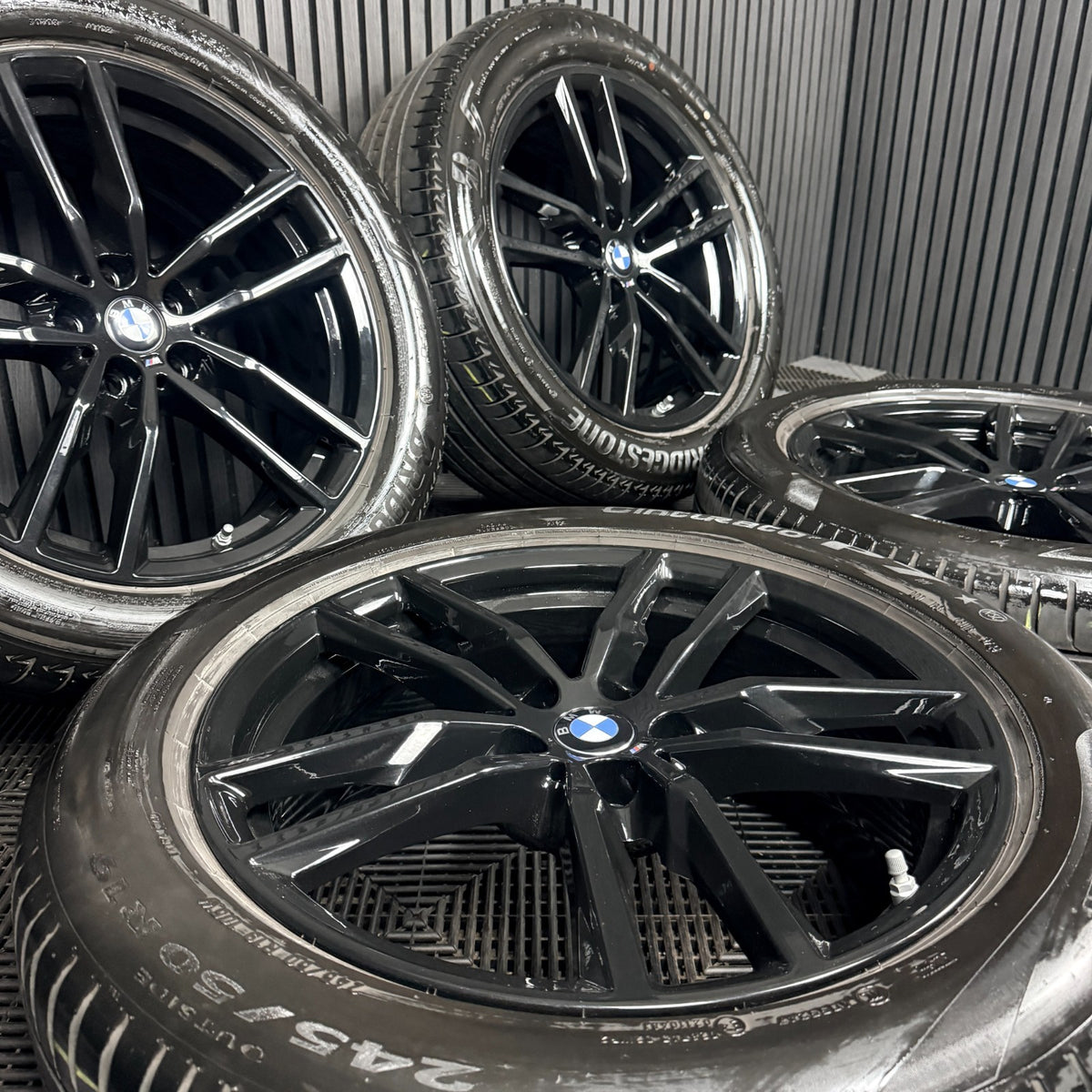 19'' BMW X3 X4 G01 G02 698 Black M Sport Wheels Tyres Alloys 8010267 Genuine