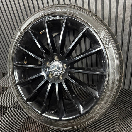 1X 20" GENUINE AMG MERCEDES E CLASS BLACK ALLOY WHEEL BACK W213 A2134012300 REAR