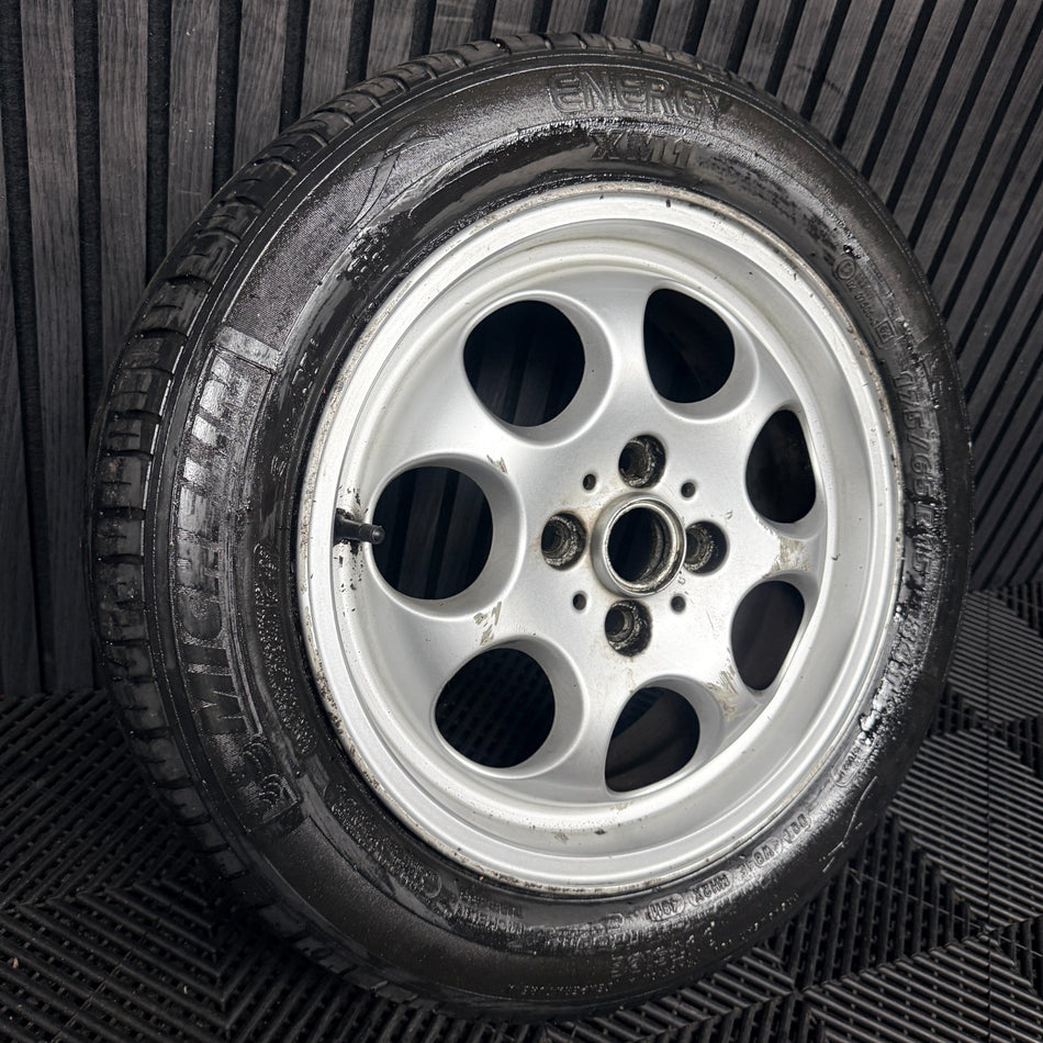 1X 15" MINI R50 R52 R56 One 7 Hole Teledial 81 Alloy Wheel Tyre 1512458 Genuine