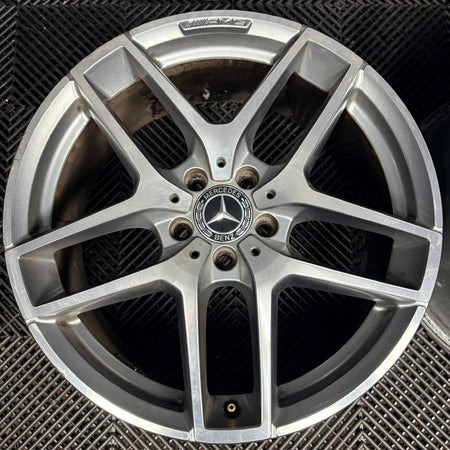 19'' Mercedes AMG GLC Grey DC Sport Alloy Wheels 5X112 Genuine A2534011800