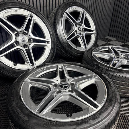 18'' Mercedes Amg A Class Cla B Alloy Wheels Tyres Alloys W177 Genuine