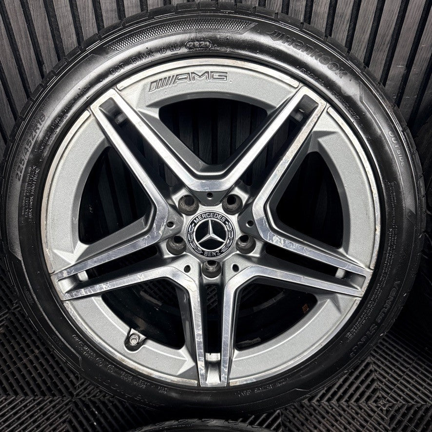 18'' Mercedes Amg A Class Cla B Alloy Wheels Tyres Alloys W177 Genuine
