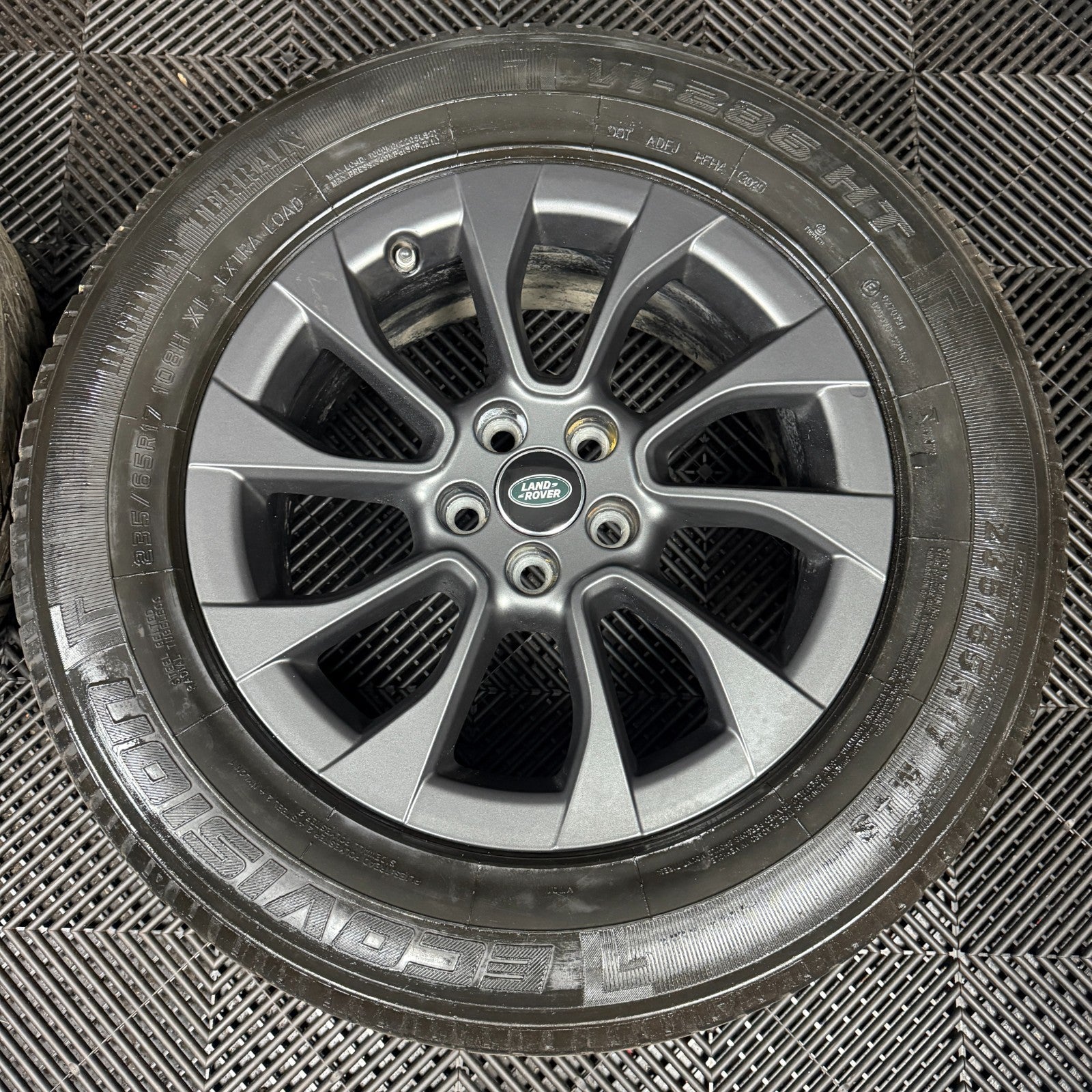 17'' GENUINE RANGE ROVER EVOQUE GREY LAND DISCOVERY SPORT ALLOY WHEELS TYRES