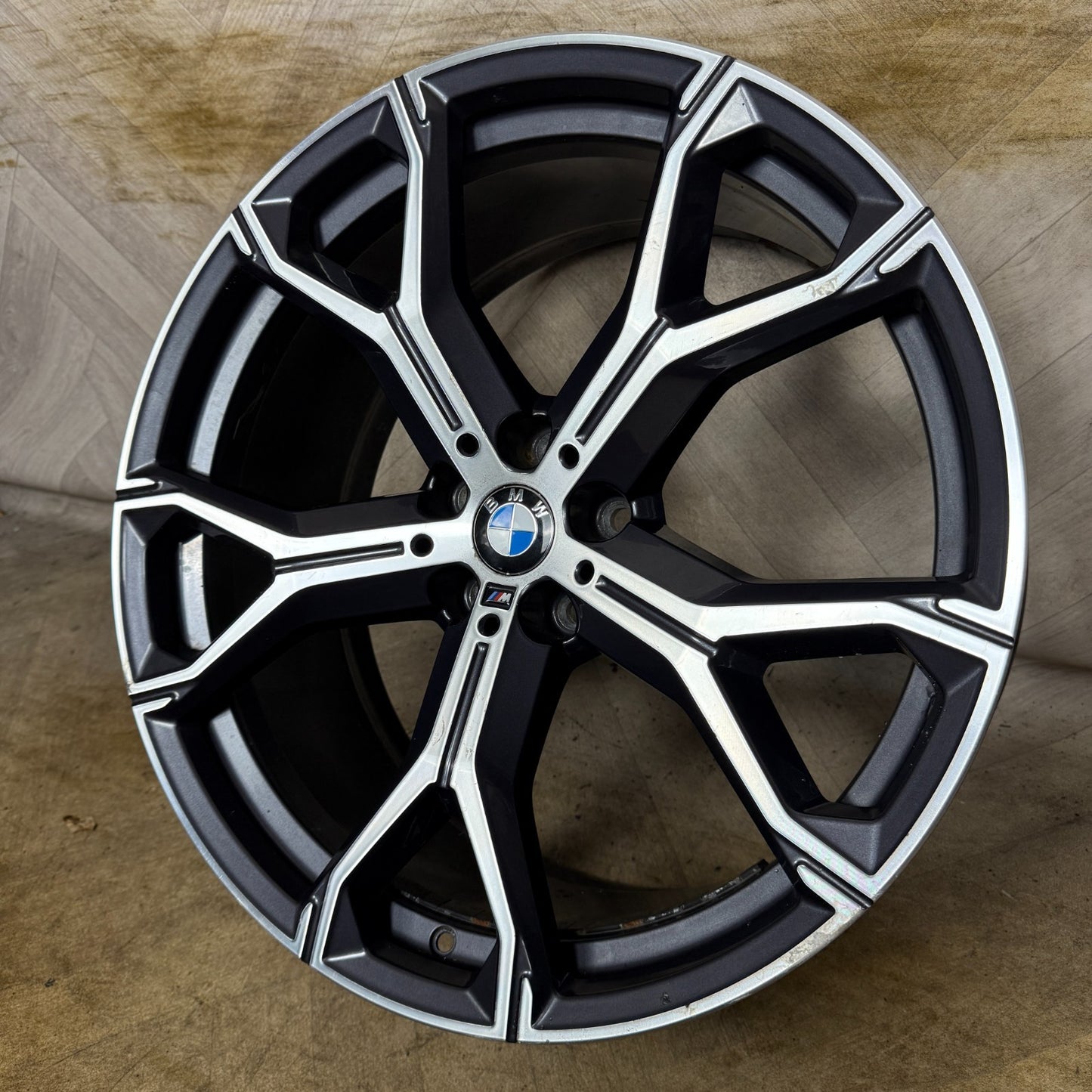 1X 21'' GENUINE BMW X5 X6 741 M SPORT 4 G05 G06 ALLOY WHEEL 8071998 FRONT