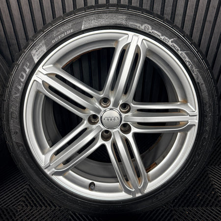 19'' Audi Q3 S Line 5 Triple Segment Wheels Tyres Alloys 8U0601025AC Genuine